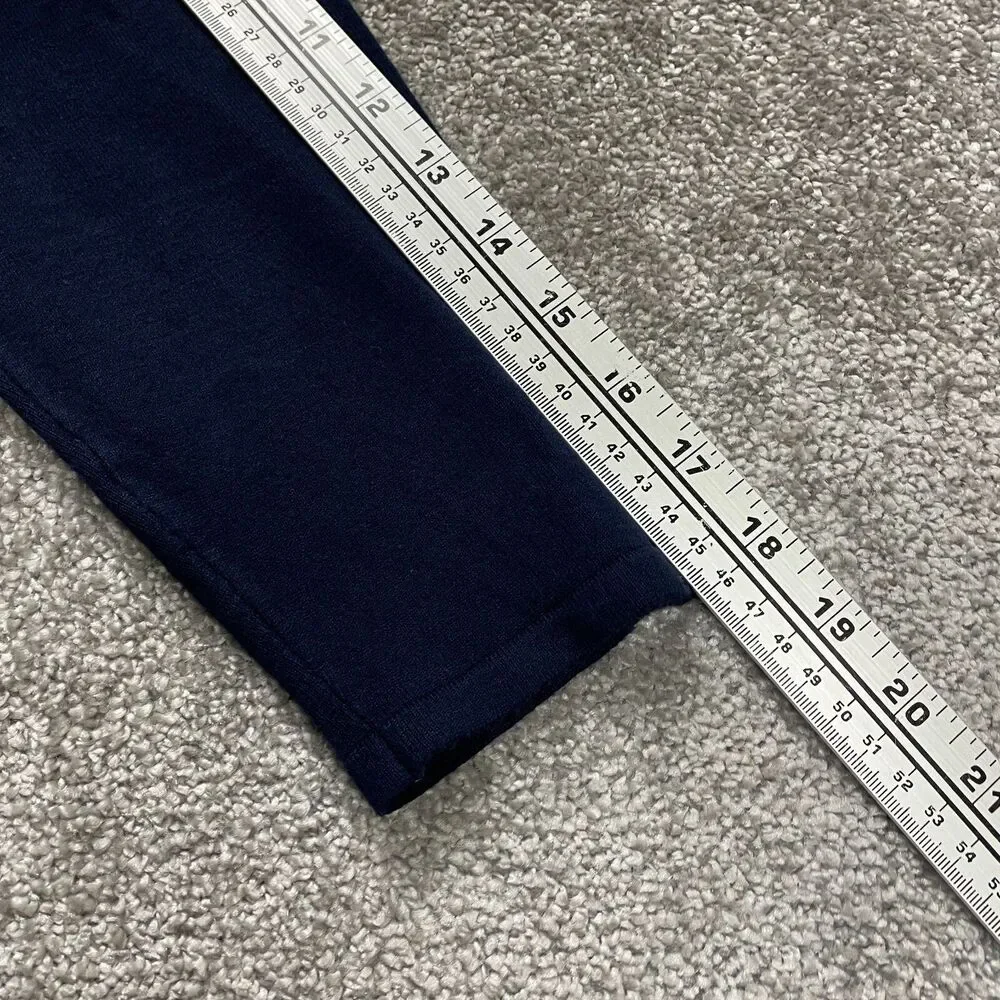 Unbranded Wrap Sweater Womens Medium Navy Blue Soft Mid Length Cardigan Ladies